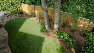 Back Yard Synthetic Turf Natural