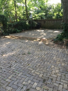 Rustic Brick Outdoor Area