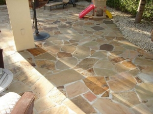 Rustic Set Stone Patio