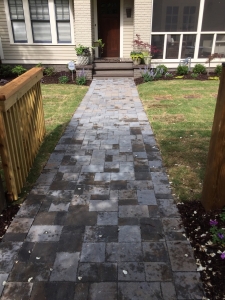 Rustic Stone Walkway