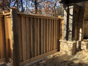 Decorative Lock Board Fence