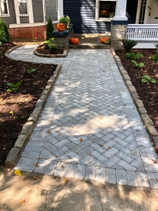 Herringbone Walkway