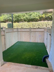 Synthetic Turf for Pet Run