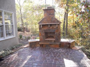 Veneer Stone Fireplace