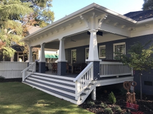 Back Deck Covered Porch