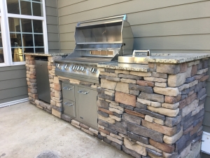 Stacked Stone and Granite